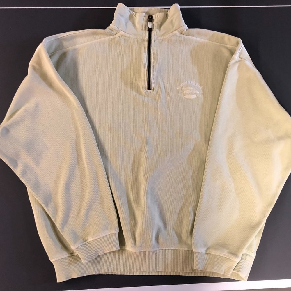 Tommy Bahama Quarter Zip Sweater
